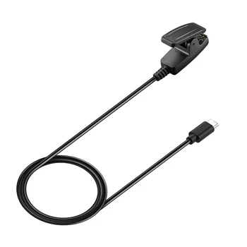 Кабель Зарядного Устройства с USB-Зажимом для Garmin Forerunner 35/645/s20 Vivomove Trend USB-Кабель Для Зарядного Устройства, Аксессуары Для Зажима Кабеля Для Зарядки Часов