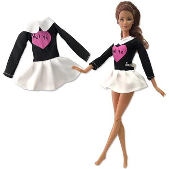 Новейшее кукольное платье NK, красивое праздничное платье ручной работы, модное платье для Барби, Благородная кукла, подарок для девочек 271C 6X