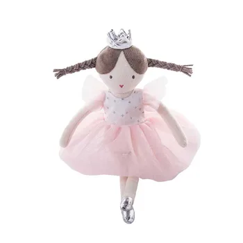 Новая кукла-принцесса, мягкие плюшевые игрушки, розовая балерина, милая кукла в юбке для девочек, детские мягкие игрушки для детей, подарки на день рождения