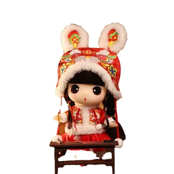 кукла для смены суставов в Новый год кролика в национальном стиле, новогодний подарок